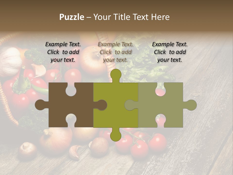 Agriculture Herb Kitchen PowerPoint Template