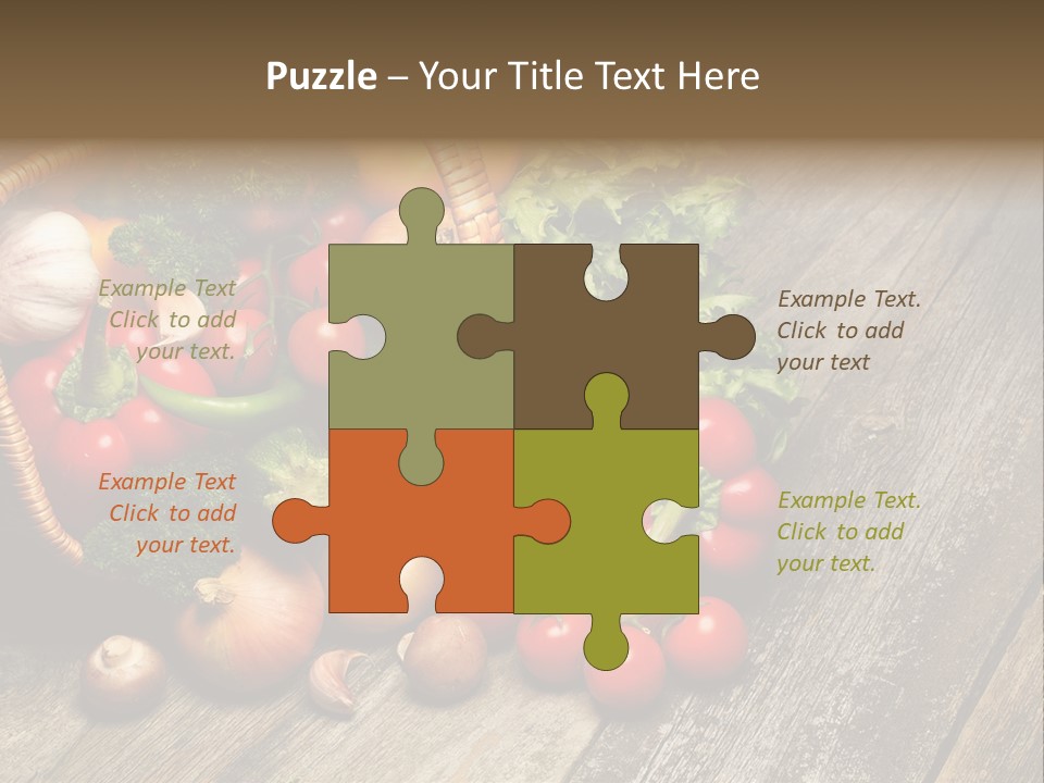 Agriculture Herb Kitchen PowerPoint Template