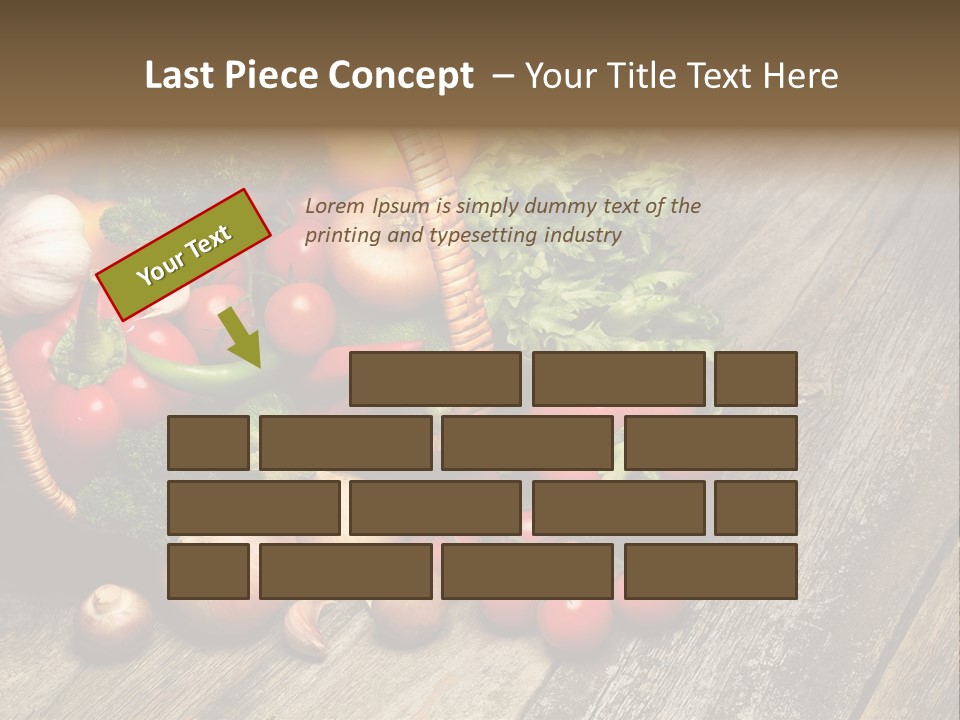 Agriculture Herb Kitchen PowerPoint Template