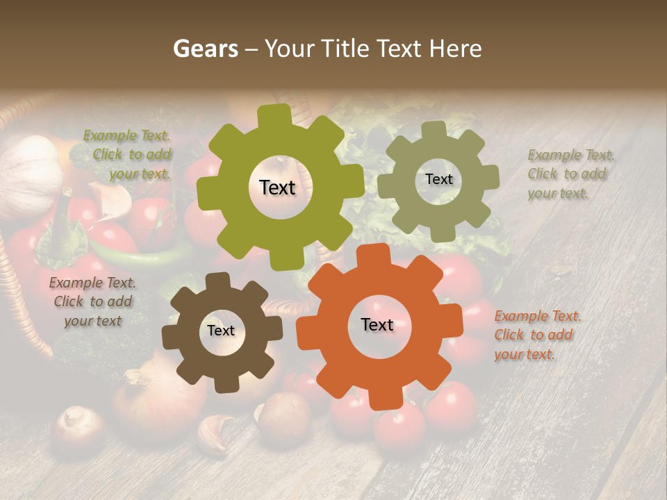 Agriculture Herb Kitchen PowerPoint Template