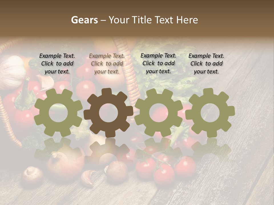 Agriculture Herb Kitchen PowerPoint Template