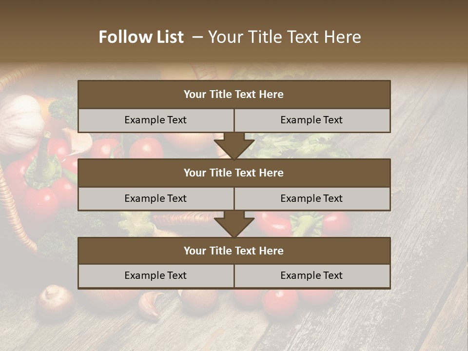 Agriculture Herb Kitchen PowerPoint Template