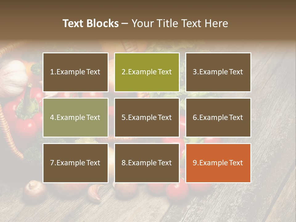 Agriculture Herb Kitchen PowerPoint Template