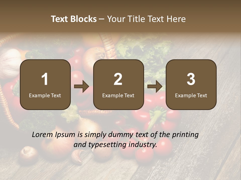 Agriculture Herb Kitchen PowerPoint Template