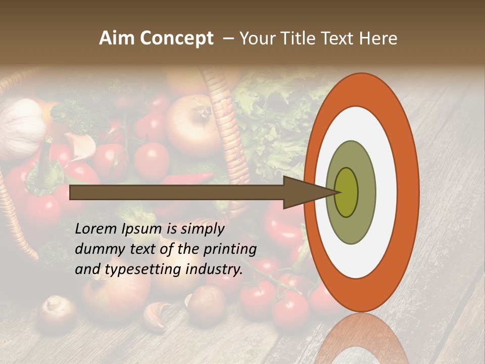 Agriculture Herb Kitchen PowerPoint Template