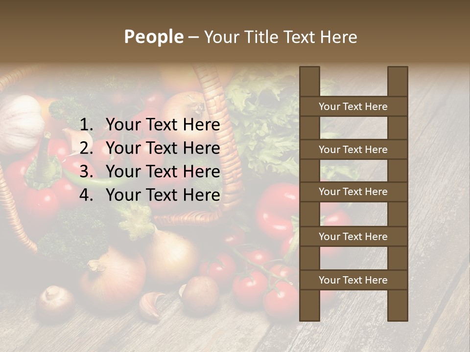 Agriculture Herb Kitchen PowerPoint Template