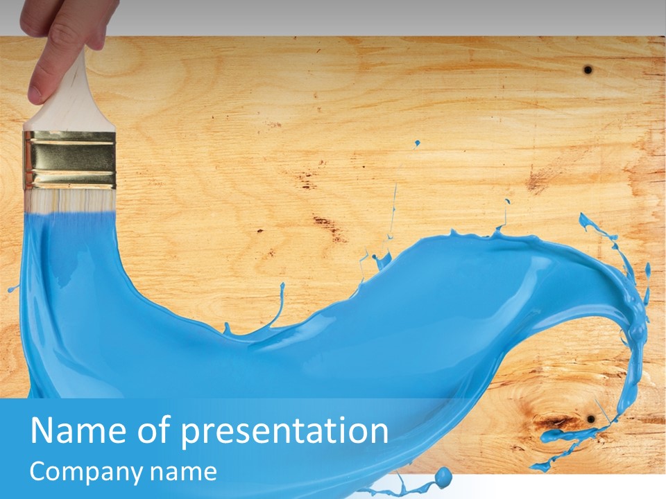 Guide Plywood Board PowerPoint Template