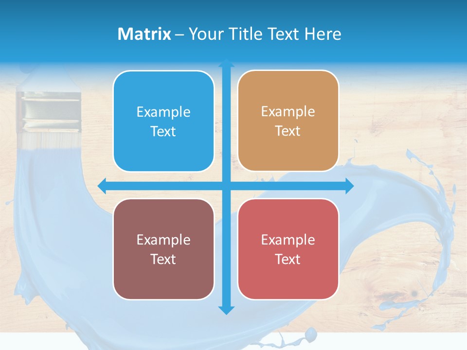 Guide Plywood Board PowerPoint Template