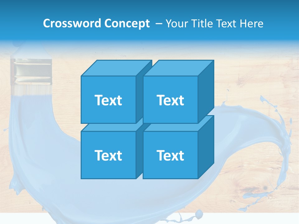 Guide Plywood Board PowerPoint Template