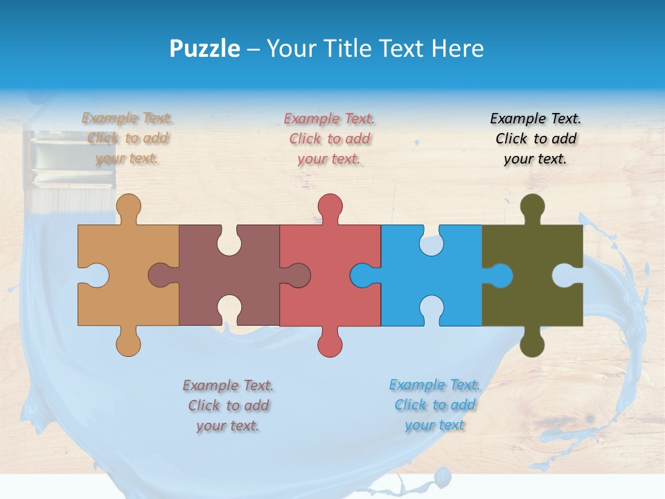 Guide Plywood Board PowerPoint Template