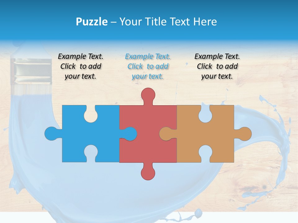 Guide Plywood Board PowerPoint Template