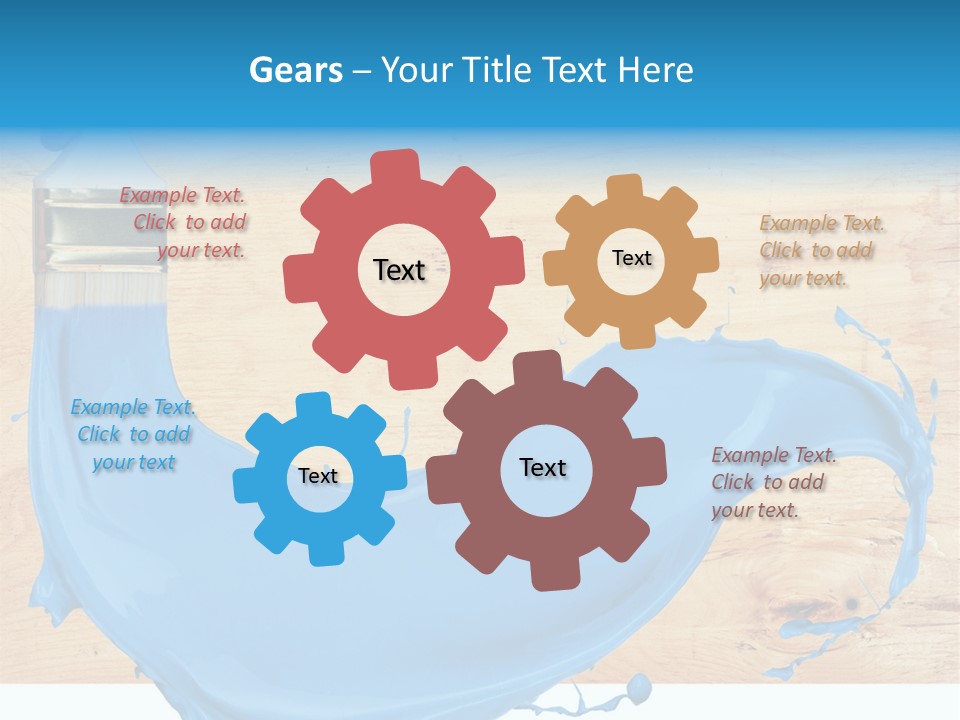 Guide Plywood Board PowerPoint Template