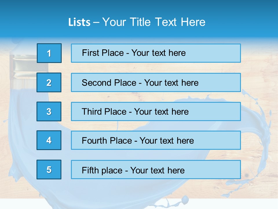 Guide Plywood Board PowerPoint Template