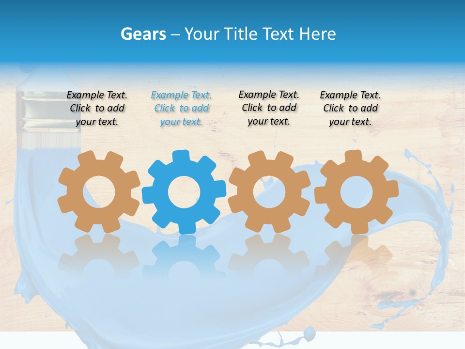 Guide Plywood Board PowerPoint Template