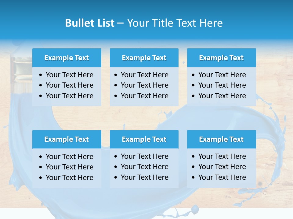 Guide Plywood Board PowerPoint Template