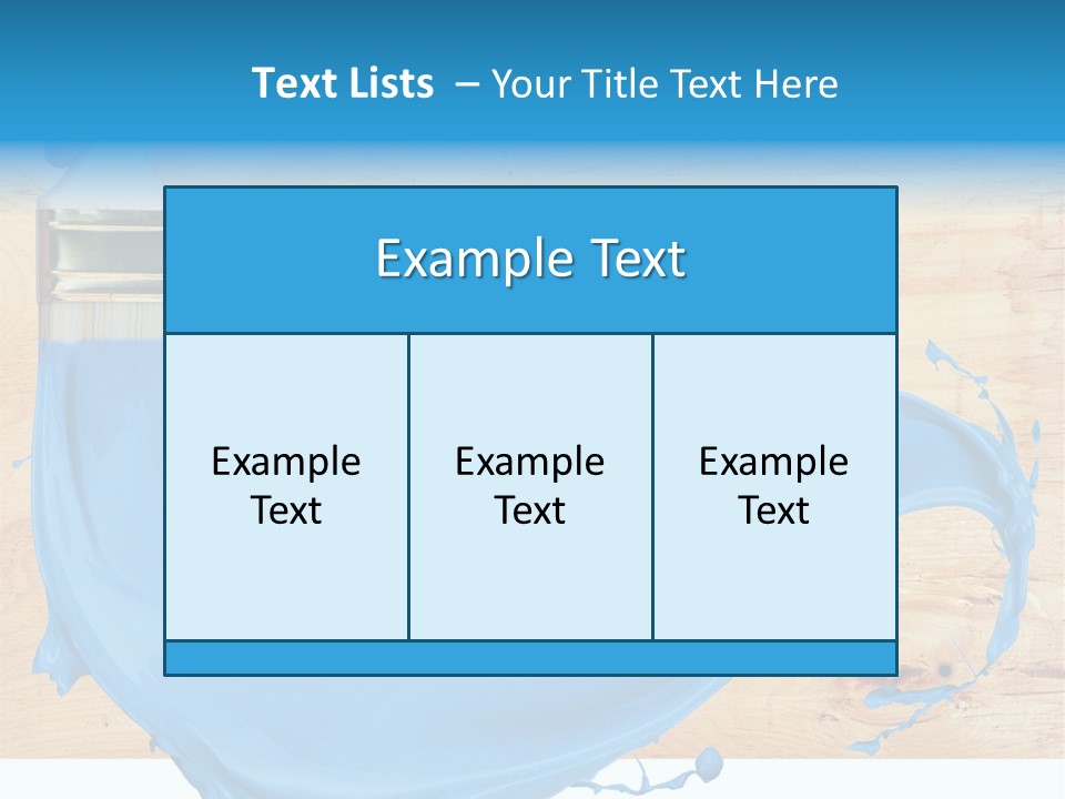 Guide Plywood Board PowerPoint Template