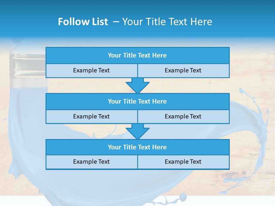 Guide Plywood Board PowerPoint Template
