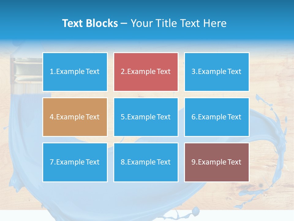 Guide Plywood Board PowerPoint Template