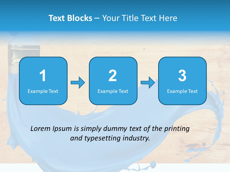 Guide Plywood Board PowerPoint Template