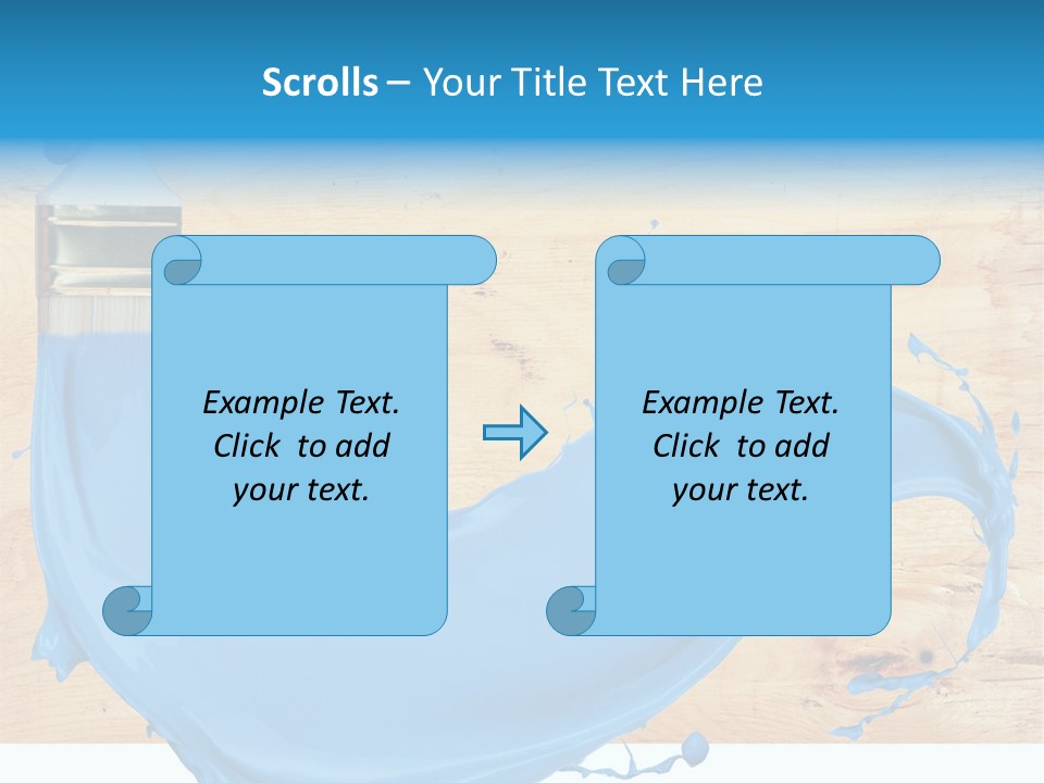 Guide Plywood Board PowerPoint Template