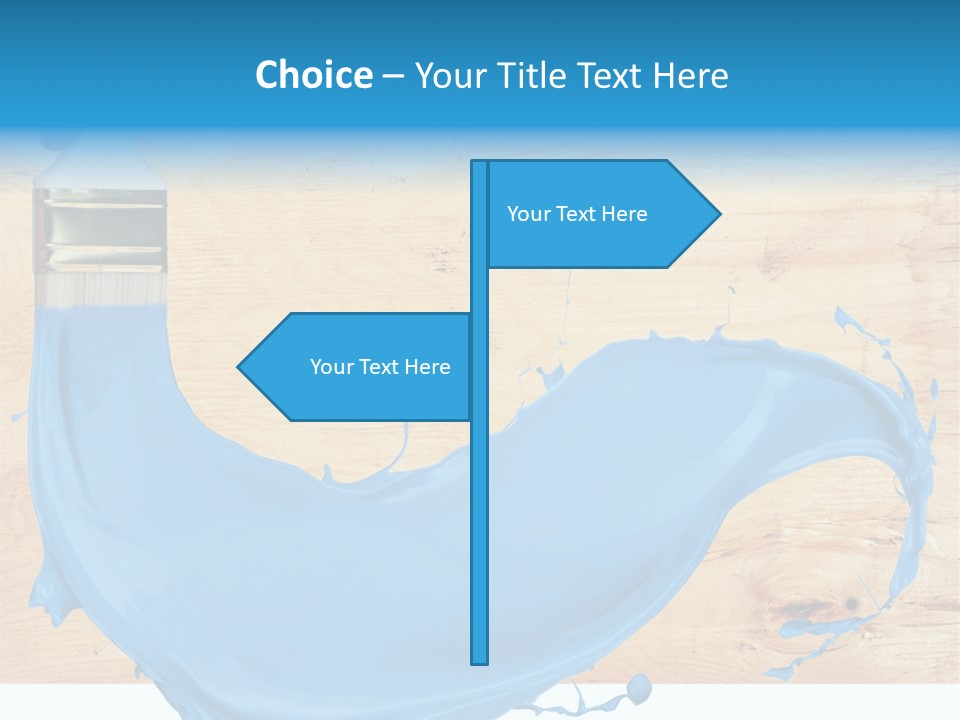 Guide Plywood Board PowerPoint Template