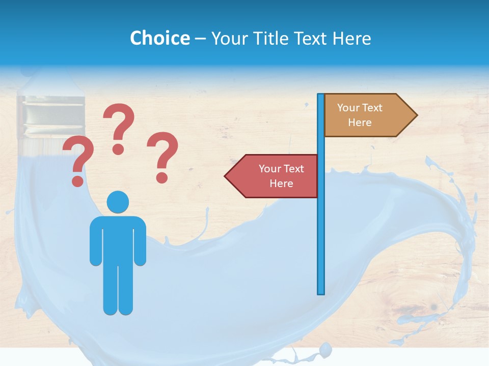 Guide Plywood Board PowerPoint Template