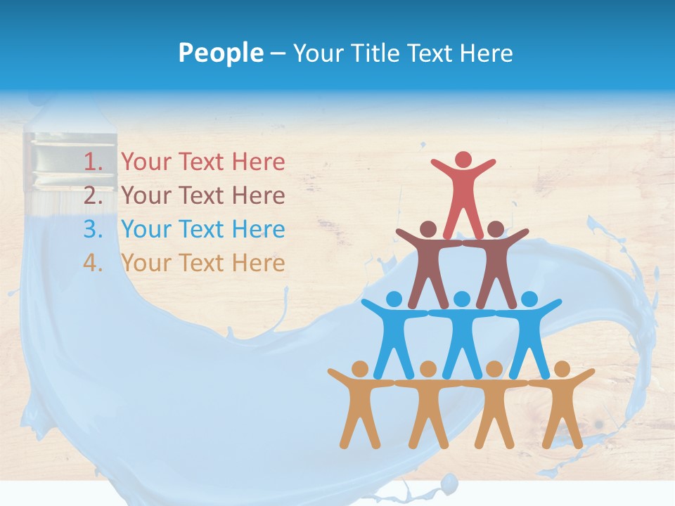 Guide Plywood Board PowerPoint Template