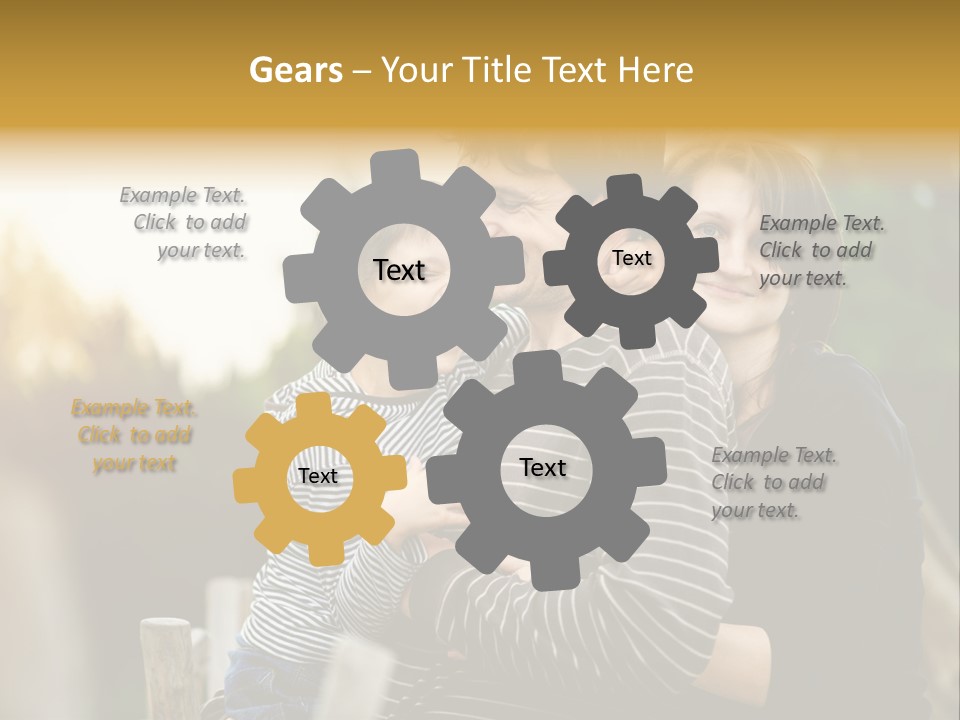 Nature Forest View PowerPoint Template