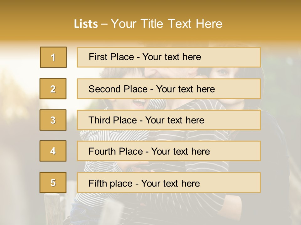 Nature Forest View PowerPoint Template
