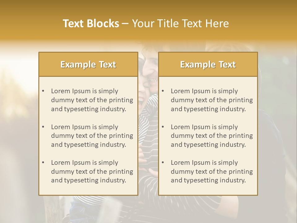 Nature Forest View PowerPoint Template