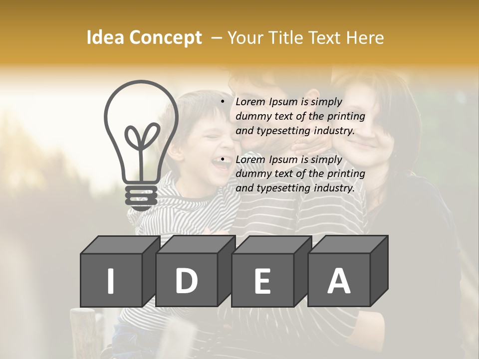 Nature Forest View PowerPoint Template