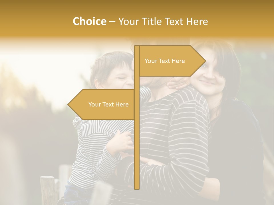 Nature Forest View PowerPoint Template