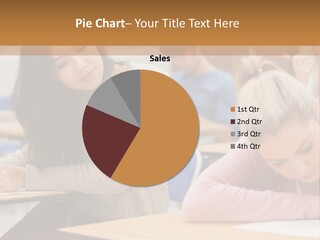 Examination Concentrate Background PowerPoint Template