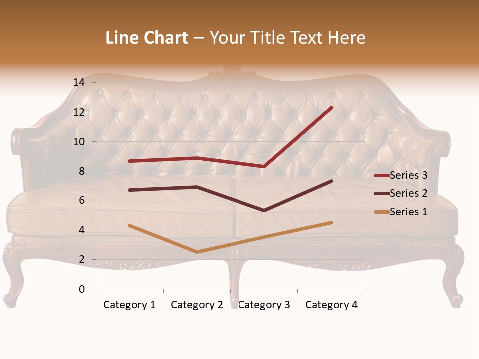 Decor Baroque Sofa PowerPoint Template
