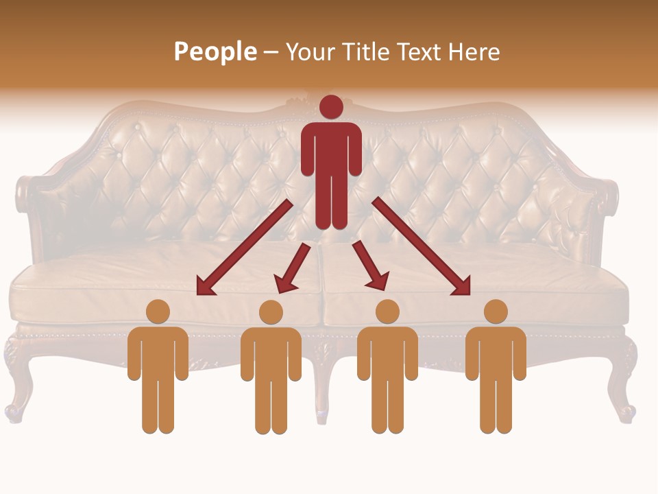 Decor Baroque Sofa PowerPoint Template