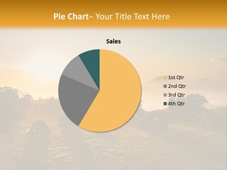 Sunshine Color Sunset PowerPoint Template