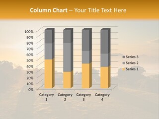 Sunshine Color Sunset PowerPoint Template