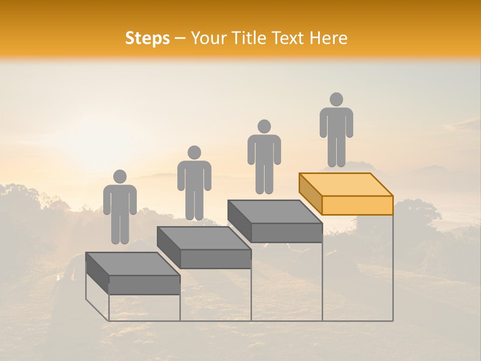 Sunshine Color Sunset PowerPoint Template