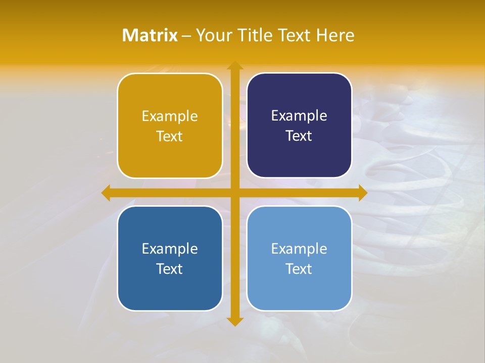 A Medical Powerpoint Presentation With A Highlighted Image PowerPoint Template