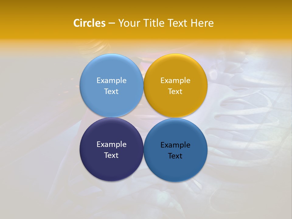 A Medical Powerpoint Presentation With A Highlighted Image PowerPoint Template