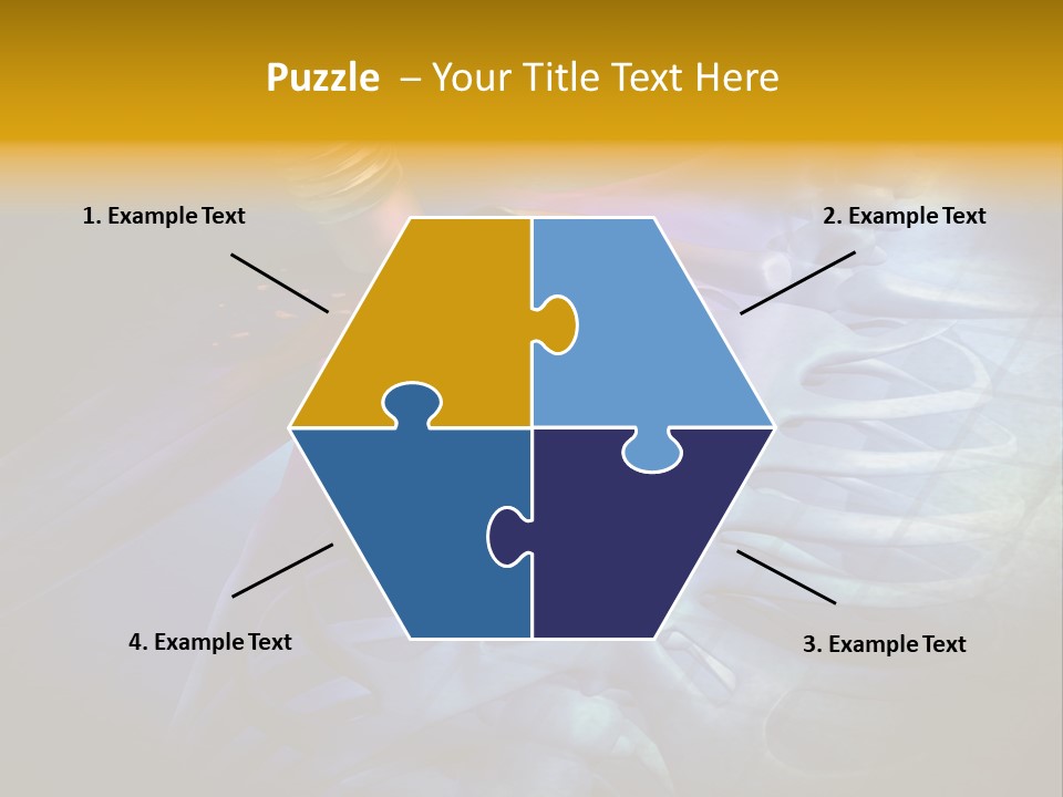 A Medical Powerpoint Presentation With A Highlighted Image PowerPoint Template