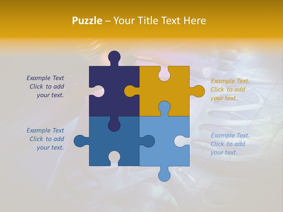 A Medical Powerpoint Presentation With A Highlighted Image PowerPoint Template