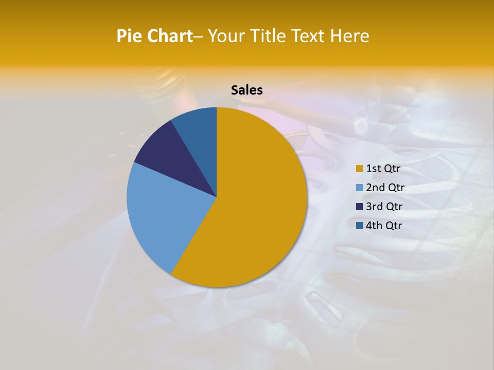 A Medical Powerpoint Presentation With A Highlighted Image PowerPoint Template