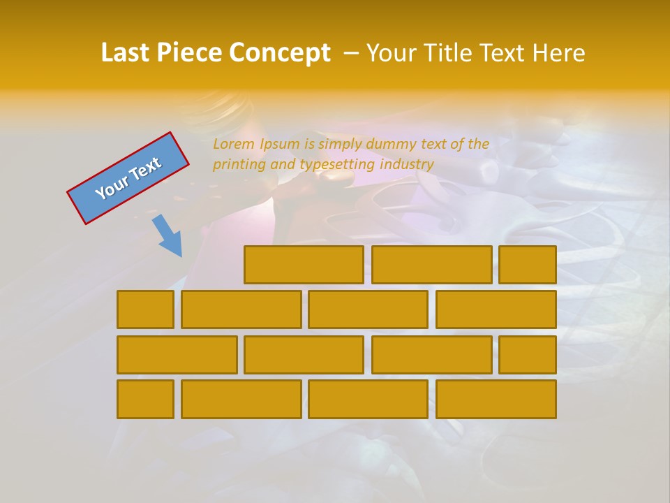 A Medical Powerpoint Presentation With A Highlighted Image PowerPoint Template