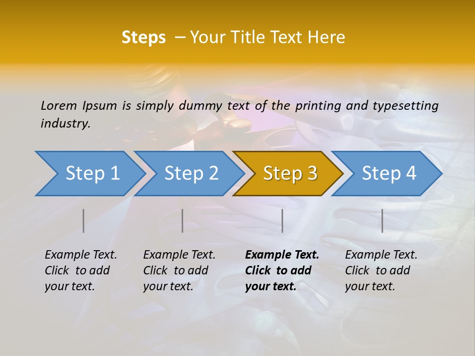 A Medical Powerpoint Presentation With A Highlighted Image PowerPoint Template