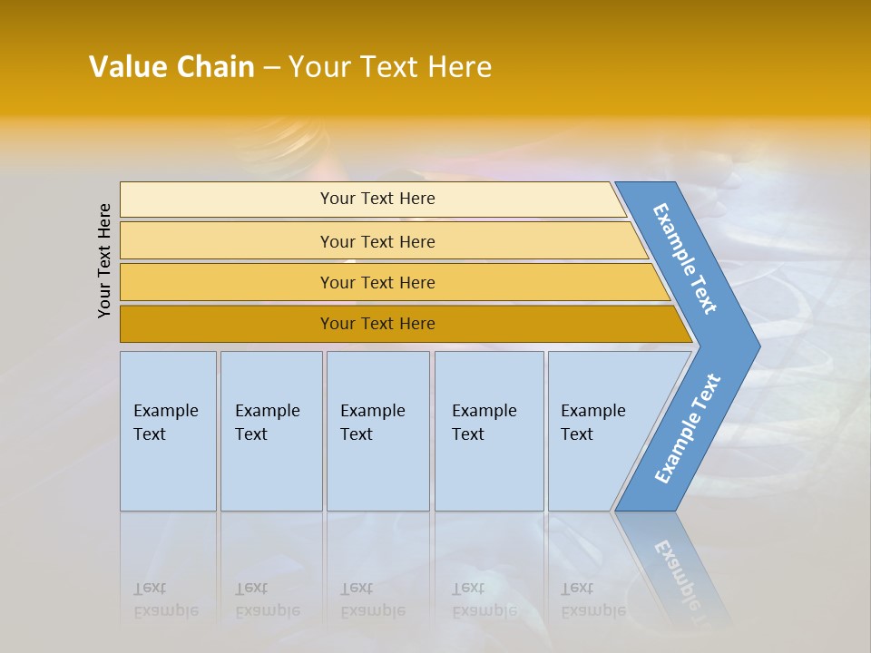 A Medical Powerpoint Presentation With A Highlighted Image PowerPoint Template