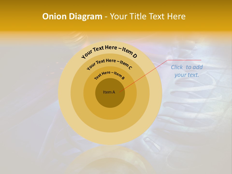 A Medical Powerpoint Presentation With A Highlighted Image PowerPoint Template