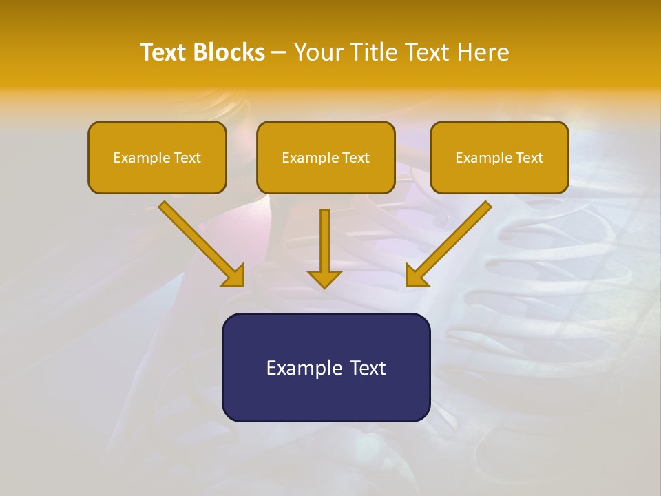 A Medical Powerpoint Presentation With A Highlighted Image PowerPoint Template