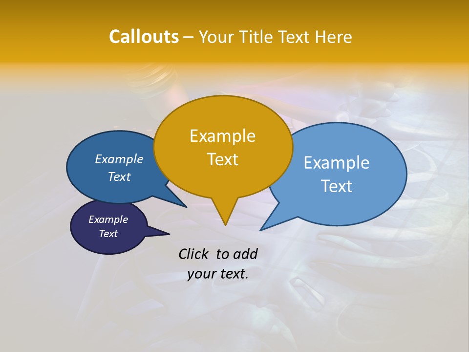 A Medical Powerpoint Presentation With A Highlighted Image PowerPoint Template