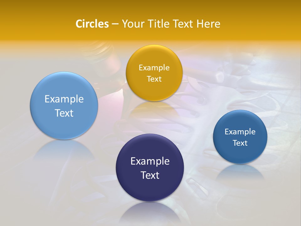 A Medical Powerpoint Presentation With A Highlighted Image PowerPoint Template